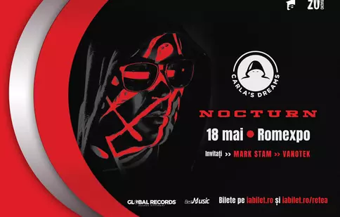 Mark Stam, invitat la concertul Carla’s Dreams – „Nocturn”,  pe 18 mai, la Romexpo