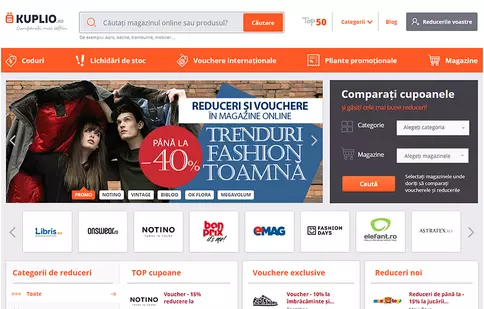 (P) Descopera toate reducerile din magazinele online intr-un singur loc