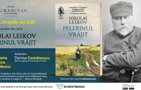 Miercuri, 24 aprilie, de la ora 19.00, Editura Humanitas lansează romanul „Pelerinul vrăjit”