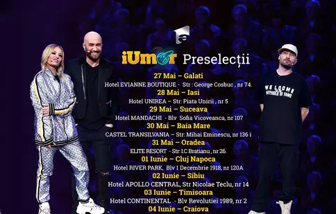 „iUmor” începe preselecțiile în țară pentru cel de-al șaptelea sezon, la Antena 1