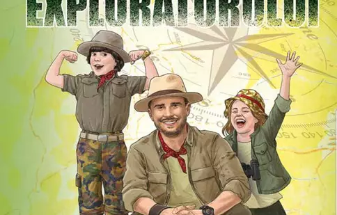 Astăzi, de la 18:00, la Hub Design, Șerban Copoț lansează cartea „Manualul exploratorului”