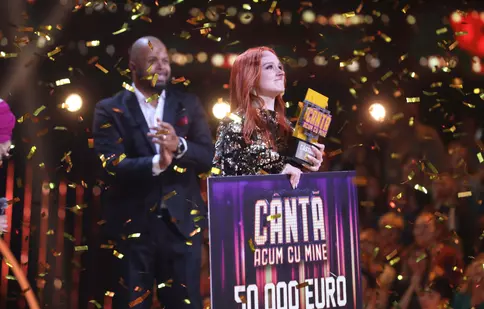 Ludmila Danilceac a câștigat finala emisiunii „Cântă acum cu mine”