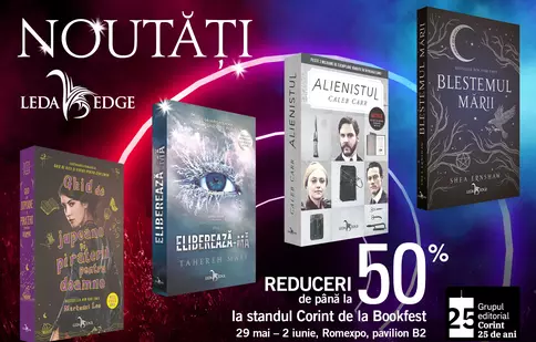 Bookfest 2019: Grupul Editorial Corint sărbătorește 25 de ani de existență