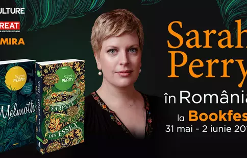 Sarah Perry, autoarea romanului „Șarpele din Essex” – publicat de Editura Nemira, vine la București