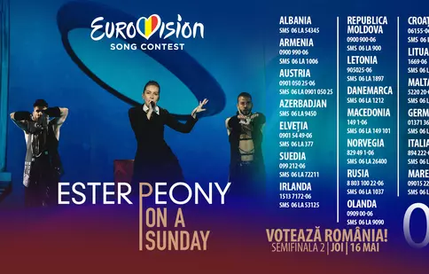 Ester Peony cântă în această seară în semifinala „Eurovision”
