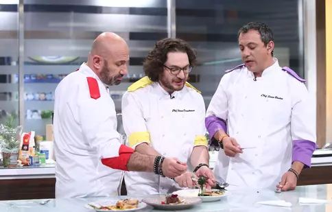 Chef Florin Dumitrescu s-a calificat în finala sezonului special „Chefi la cuțite”, dedicat familiilor