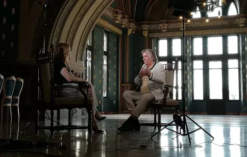 Întâlnire de colecţie la „Reţeaua de Idoli”. Florin Piersic este invitatul Irinei Păcurariu