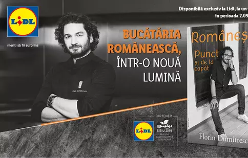 Chef Florin Dumitrescu lansează prima carte despre bucătăria românească modernă: „Românește. Punct și de la capăt”
