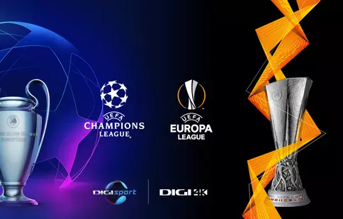 Spectacolul UEFA Champions League și UEFA Europa League revine în direct, la Digi Sport. Programul difuzărilor