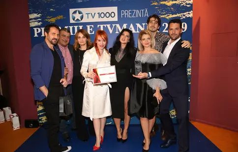 FOTO. Vedetele și trofeele câștigate la Premiile TVMania 2019