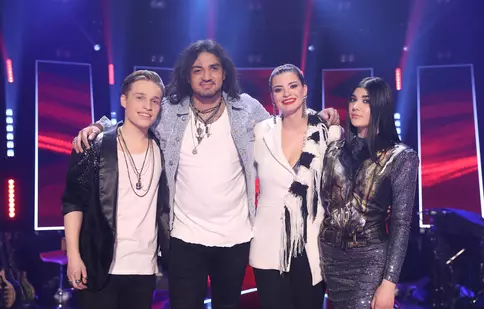 Dragoș Moldovan, Andi Țolea, Jasmina Răsădean și Elena Bozian sunt finaliștii sezonului 9 „Vocea României”