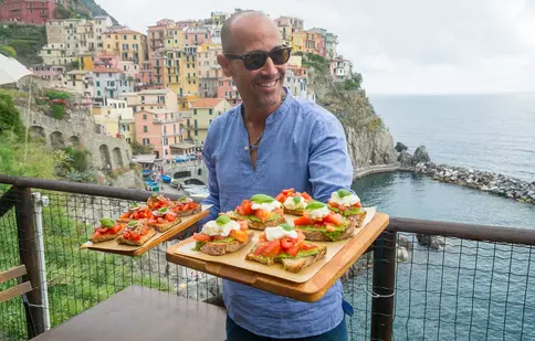 Serialul gastronomic „Arome italiene cu David Rocco” debutează la TV Paprika pe 25 august