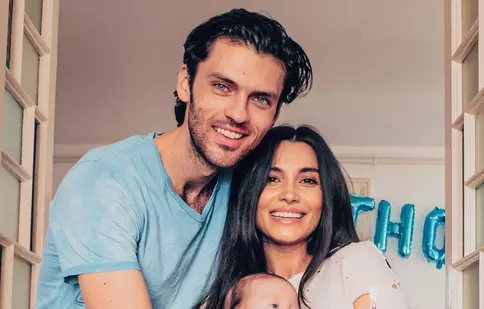 Lili Sandu și Silviu Țolu și-au botezat băiețelul. Primele imagini de la eveniment