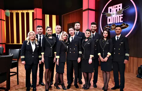 Echipa Tarom, juraţi în cea de-a patra confruntare „Chefi la cuţite” (Antena 1)