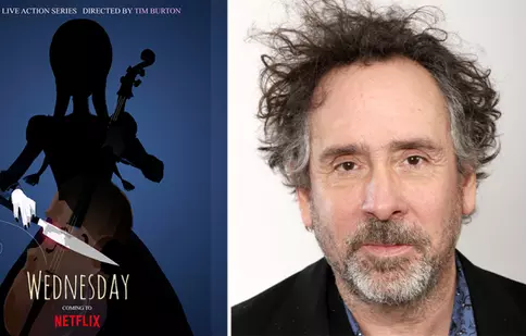 Tim Burton regizează pentru Netflix un serial live action despre mezina familiei Addams