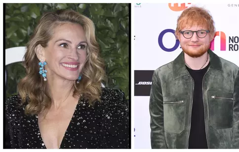 Ed Sheeran și Julia Roberts ar fi stat în carantină în aceeași casă! Ce răspunde artistul!