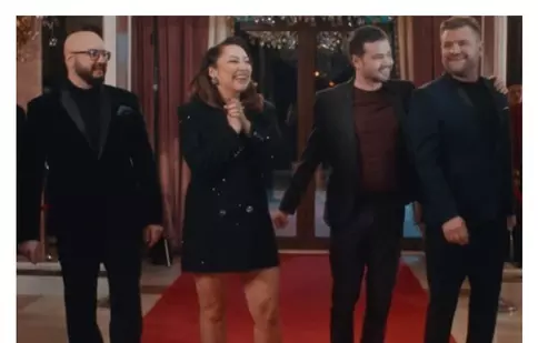 Andra și Cătălin Măruță, împreună la TV. Vedeta a lansat o piesă alături de 3 Sud Est