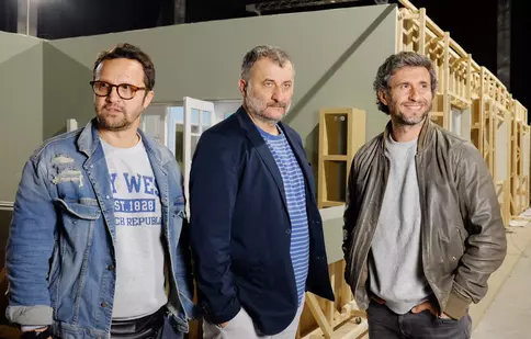 Filmul fără nume, noul proiect al regizorului Cristi Puiu, cu Dragoș Bucur și Dorian Boguță în roluri de producători