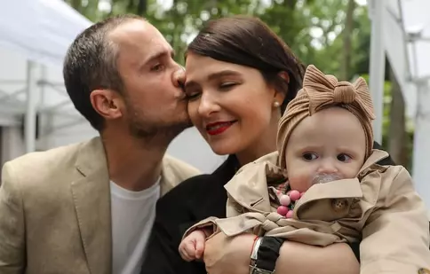 Șerban Copoț și-a botezat fiica. Primele imagini de la eveniment