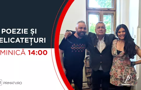 Paula Seling și Ovi vin la ”Poezie și delicatețuri” cu Mircea Dinescu