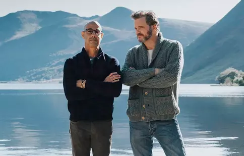 Colin Firth și Stanley Tucci, protagoniștii „Supernova”. Când e programată premiera filmului