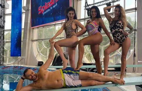 Cum s-au pregătit concurentele „Splash! Vedete la apă” pentru show-ul de la Antena 1. Săriturile și ținutele, pregătite atent