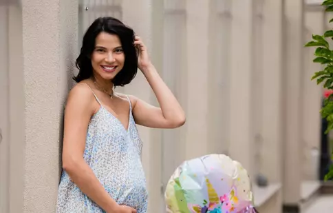 Irina Mohora a devenit mamă pentru a doua oară. Ce nume i-a pus „Fata de la Loto” bebelușului