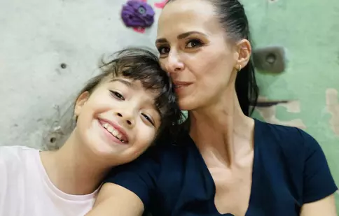 Aniversare atipică. Livia Graur, petrecere la sala de escaladă pentru fiica ei de 8 ani