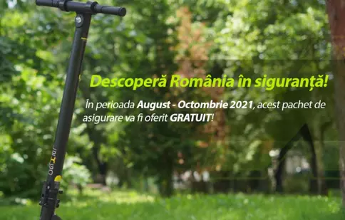 FreeWheel oferă asigurare gratuită pentru trotinete