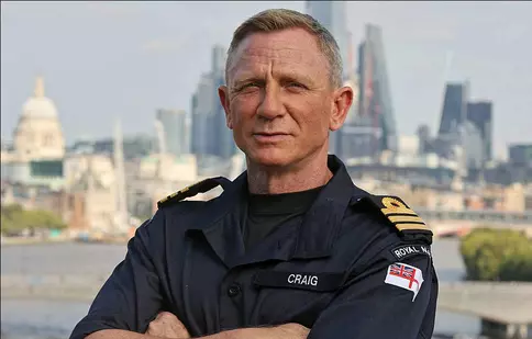 Daniel Craig, interpretul lui James Bond, a devenit comandor onorific în Marina Regală Britanică