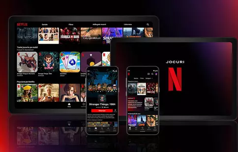 Netflix lansează primele sale jocuri pentru mobil