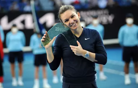 Cum a petrecut Simona Halep după ce a câștigat finala Melbourne Summer Set 1