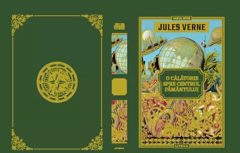 "O călătorie spre centrul pământului" din colecția Jules Verne, te atrage într-o nouă aventură