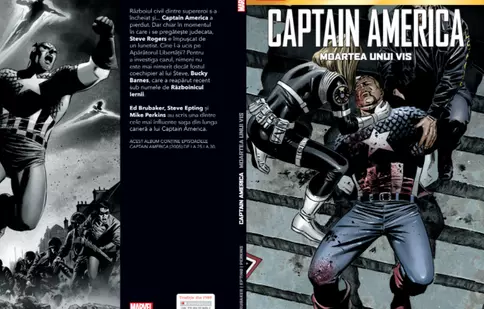 Captain America: Moartea unui vis - O nouă revistă Marvel în România