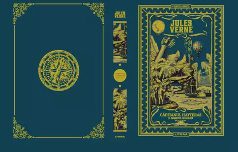 Aventura continuă cu "Căpitanul Hatteras. Deșertul de gheață", colecția Jules Verne