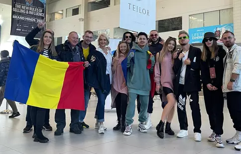 Eurovision 2022. Artistul wrs a plecat la Torino: „Sper să mă ridic la nivelul aşteptărilor şi să vă placă ceea ce v-am pregătit”