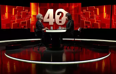 Maia Morgenstern, la „40 de întrebări cu Denise Rifai”. „Ce simțiți când se trage cortina?” 