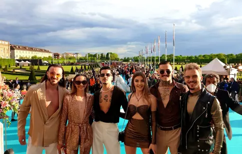 Eurovision 2022. wrs a strălucit la Ceremonia „Turquoise Carpet”