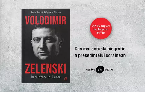 Cea mai nouă biografie a liderului ucrainean Volodimir Zelenski, disponibilă la chioșcurile de ziare