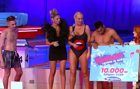 Bănel Nicoliță a câștigat finala săptămânii „Splash! Vedete la apă” 2022