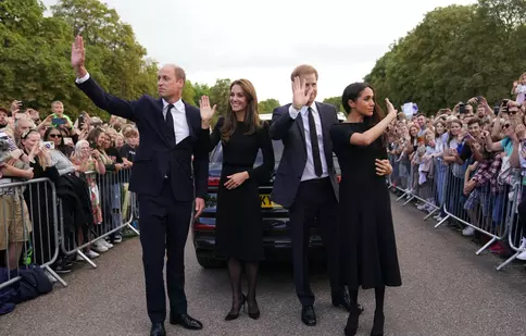 Gestul impresionant făcut de Prințul William față de Harry. Cei doi frați și soțiile lor au apărut împreună în public la Windsor