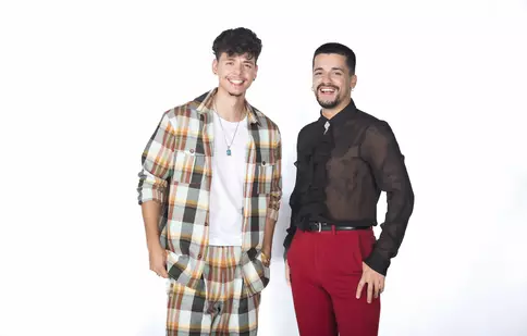 Te cunosc de undeva! 2022. Emilian şi Wrs, puşi în dificultate încă din prima gală. „Nu am mai mâncat nimic toată ziua!”