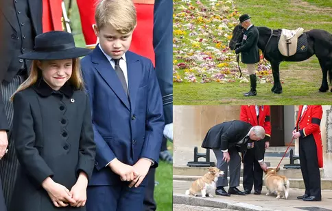 Momentele care au înduioșat audiența în timpul funeraliilor reginei.  Ce i-a spus Prințesa Charlotte fratelui său