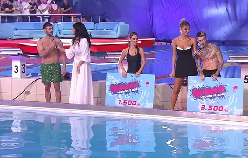 Mellina și Zannidache, calificați în finala săptămânii Splash! Vedete la apă 2022