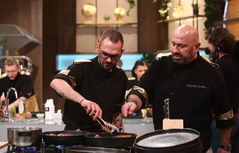 „Chefi la cuțite”, 14 noiembrie 2022. Ediție cu emoții mari pentru Chef Scărlătescu. „Ne-am îngropat multe șanse de a câștiga ceva”