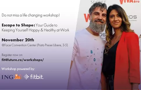 Vino să fii parte din cel mai spectaculos eveniment internațional de fitness al anului!