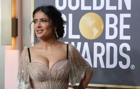 Salma Hayek, într-o rochie extrem de transparentă la premiera „Magic Mike: Ultimul dans”. Reacția lui Channing Tatum