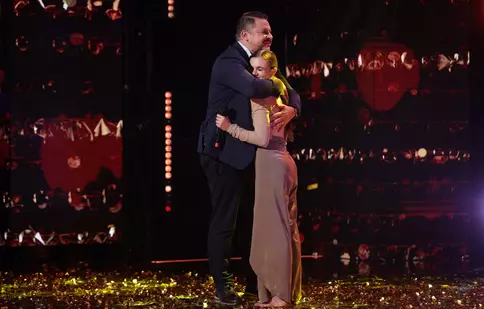 Mihai Bobonete a apăsat butonul auriu pentru o puștoaică pasionată de dans!