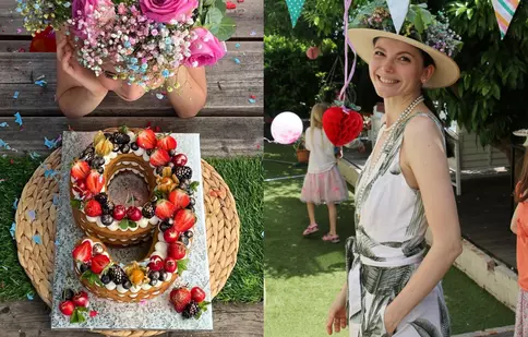 Anca Lungu și-a aniversat fetița. Natalia a împlinit 9 ani și a avut parte de o petrecere în grădină