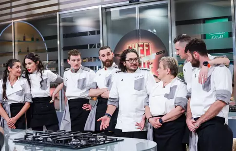 Chefi la cuțite 2023. Cel de-al doilea battle aduce haos în bucătărie. „E o mare nebunie”